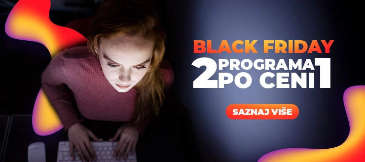 Upiši jedan program na ITAcademy dok traje Black Friday akcija i dobićeš još jedan. POTPUNO BESPLATNO!