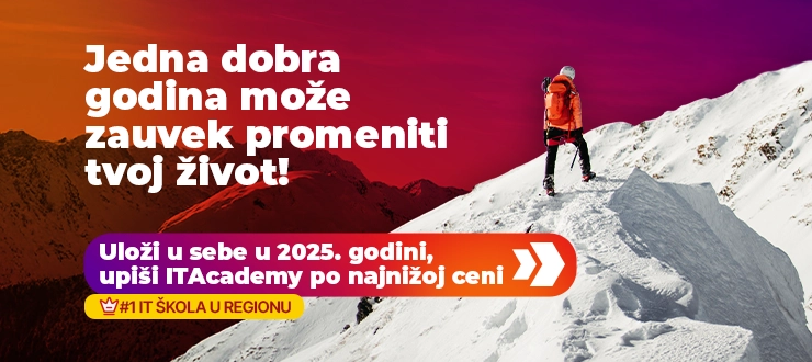 Upiši ITAcademy po najnižoj ceni, uz ekskluzivan poklon vredan 300 evra!